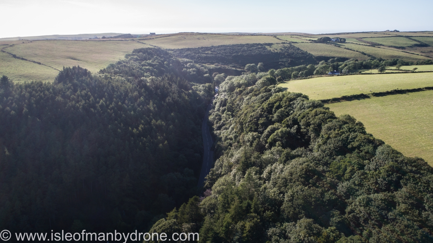 Glen Helen Isle of Man by Drone