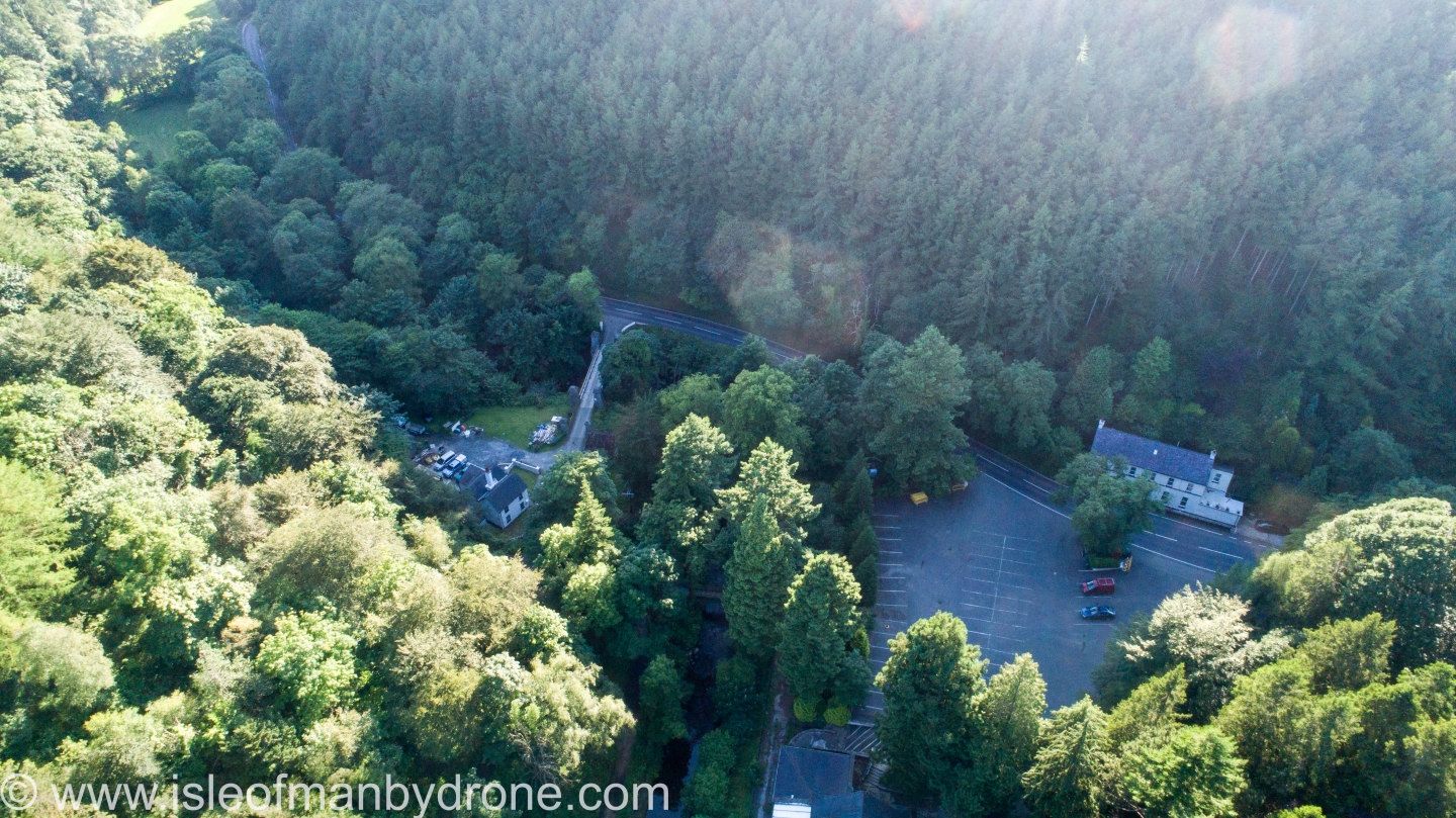 Glen Helen Isle of Man by Drone