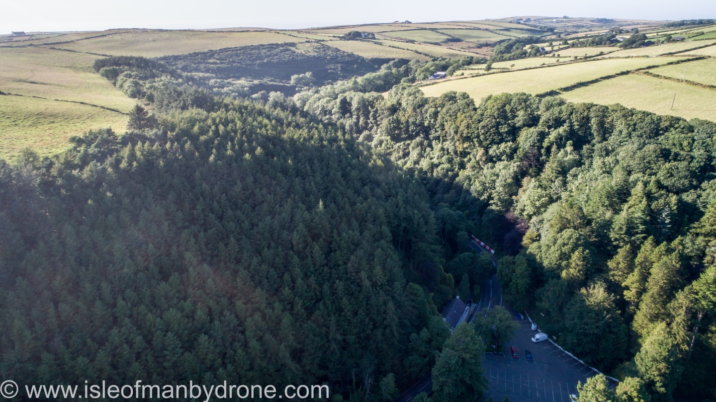 Glen Helen Isle of Man by Drone